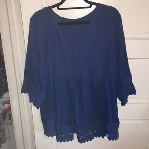 Blue blouse